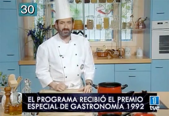 Los programas de cocina más célebres de la televisión española – Actualidad  gastronómica